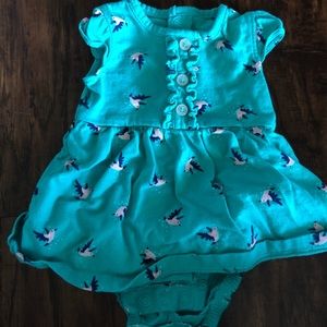 Newborn onesie dress